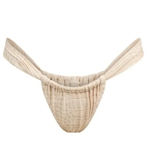 SKIMS Dune Crocodile Bikini Bottom - Picture 2 of 2